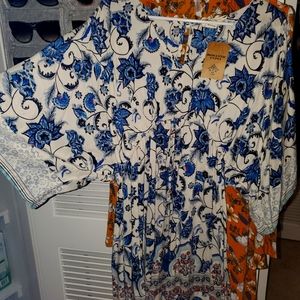 Romantic gypsy kimono sleeve dress